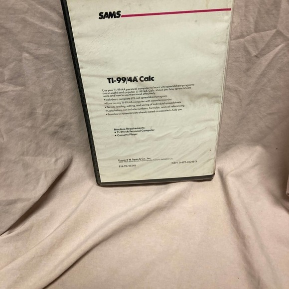 Ti-99/4a Calc, A Complete Electronic Spreadsheet Manual And Cassette - Picture 3 of 3
